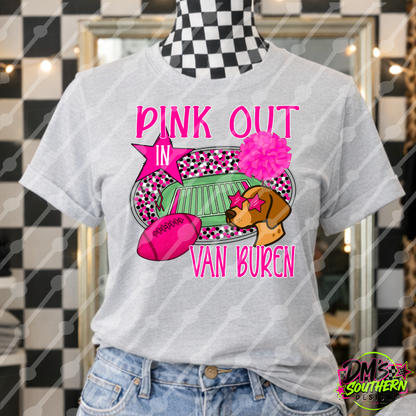 PINK OUT IN VAN BUREN POINTERS