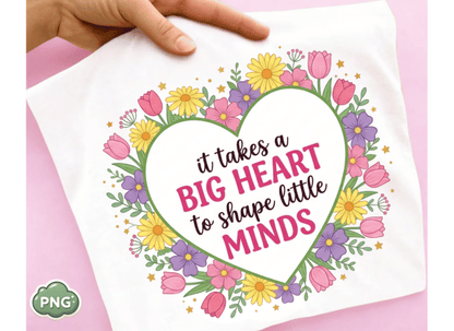 Boho Teacher DTF Transfer Bundle - 6 Designs