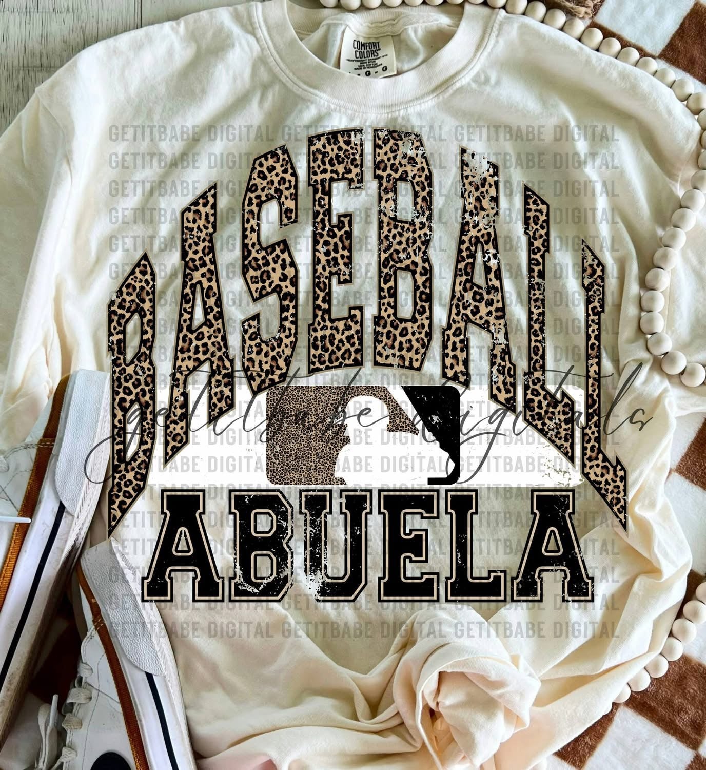 Leopard Baseball Bundle Trucker Hats, Shirts & Transfers