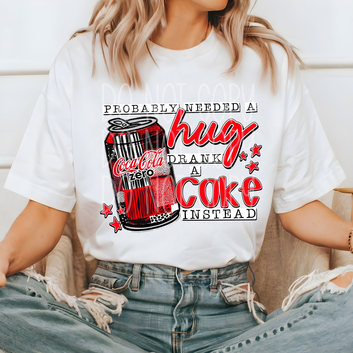 Probably Needed A Hug... Drank A Zero Cola Instead