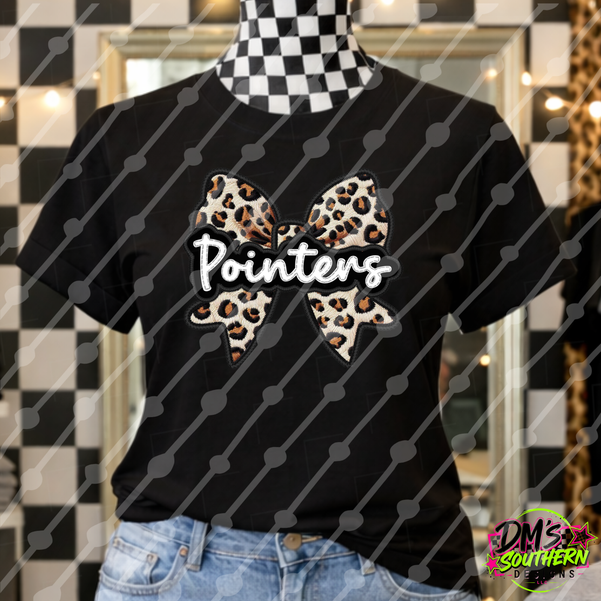 POINTERS LEOPARD BOW