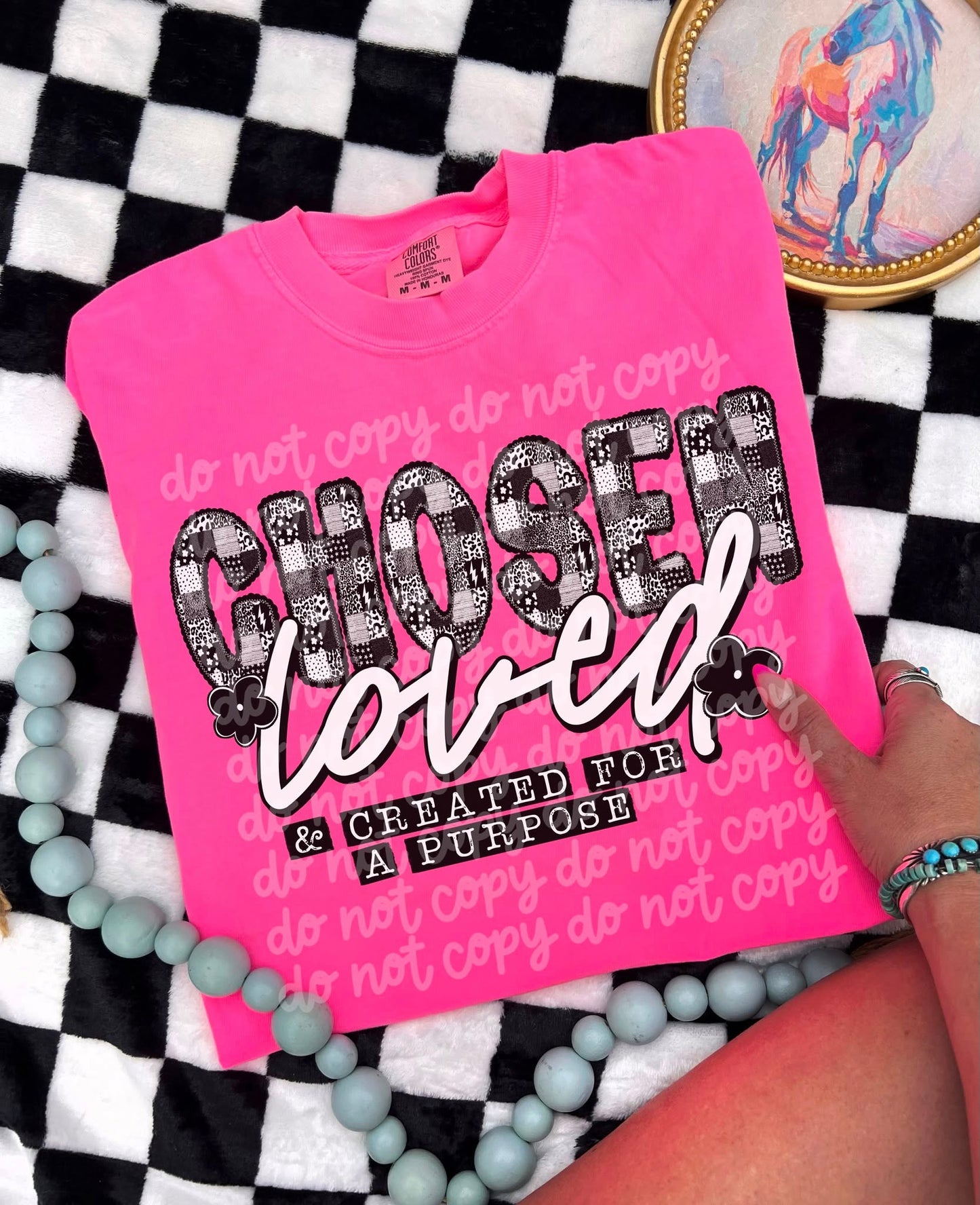 Patchwork Chosen, Loved, Created For A Purpose