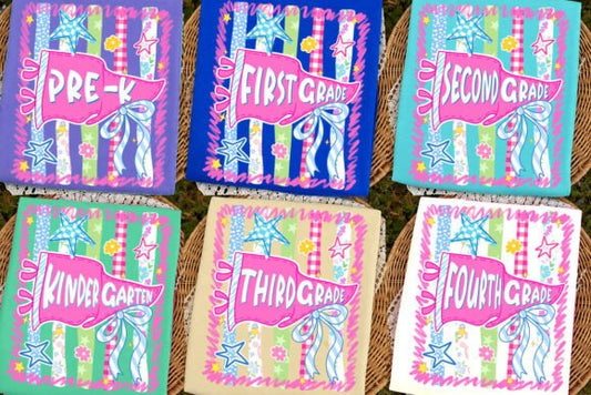 COLOR POP - FIRST DAY OF SCHOOL - BACK TO SCHOOL