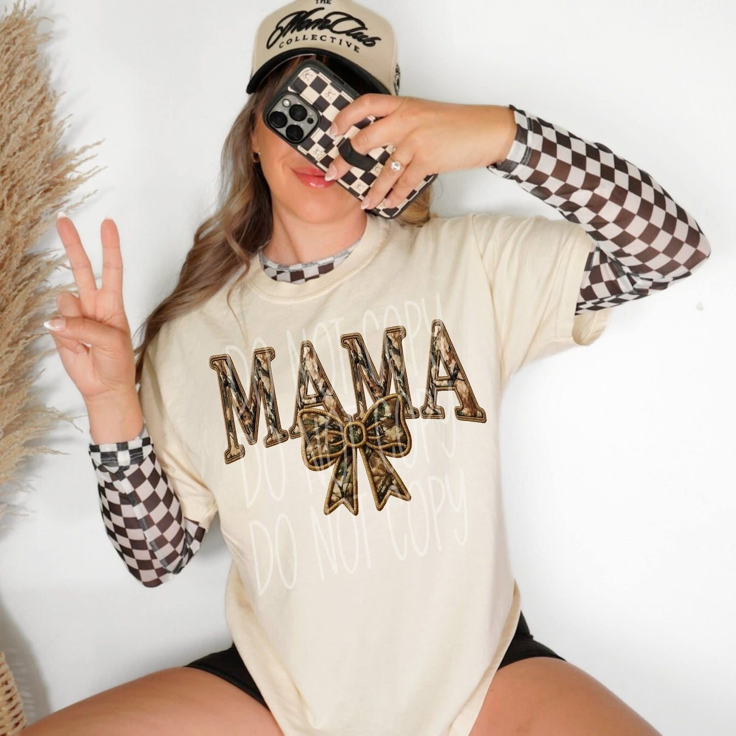Camo Coquette Mama