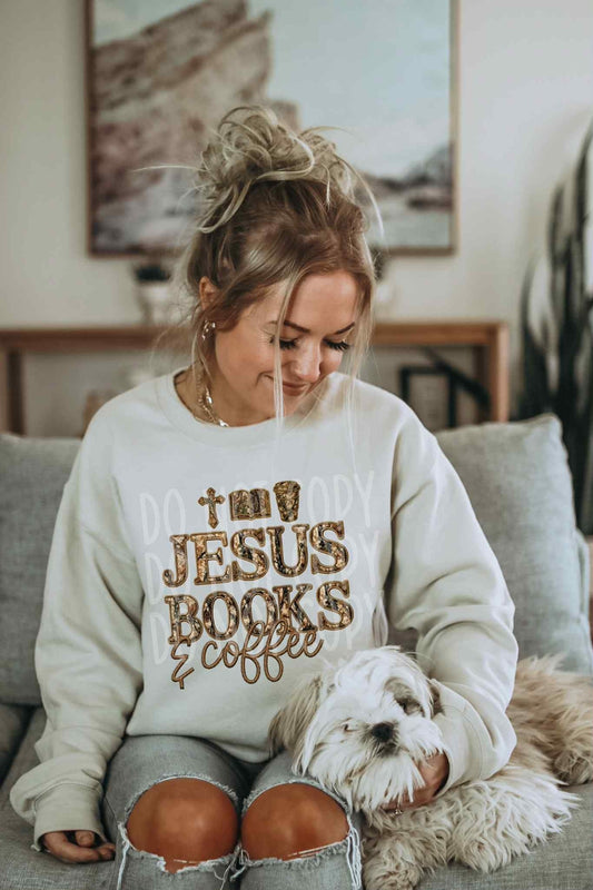 Camo Jesus, Books, & Coffee
