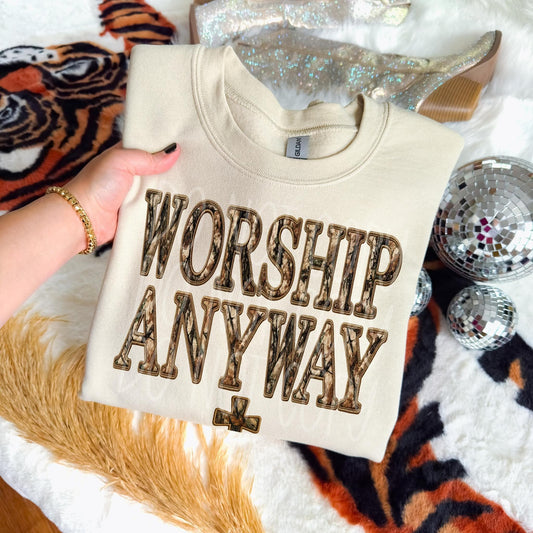 Camo Worship Anyway