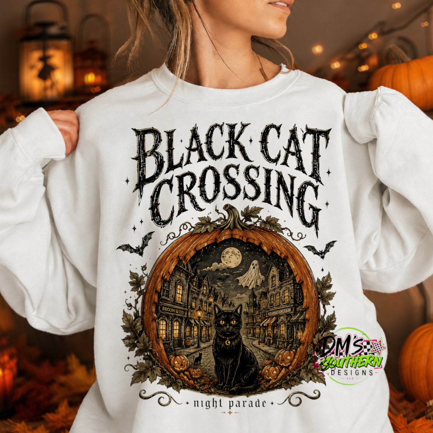 VINTAGE HALLOWEEN TOWN SPOOKY CUTE