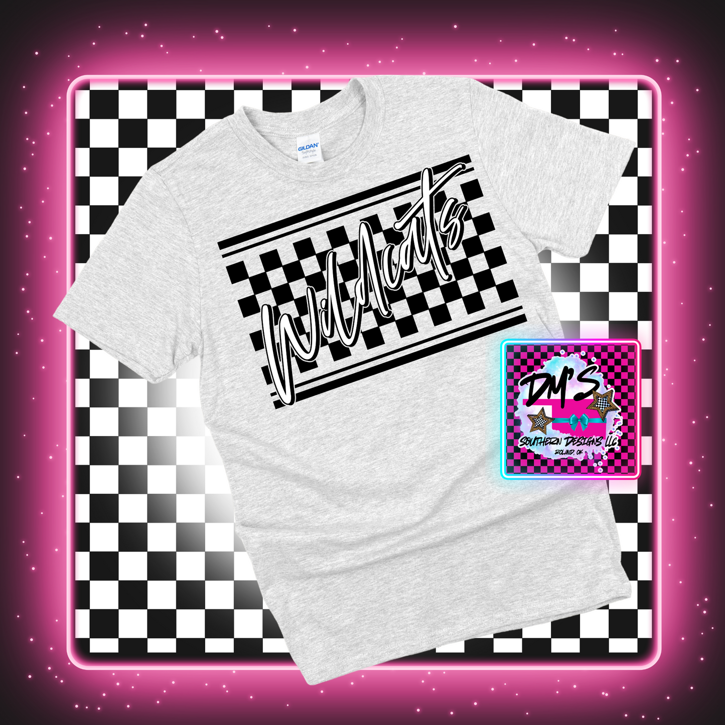 WILDCATS CHECKERED