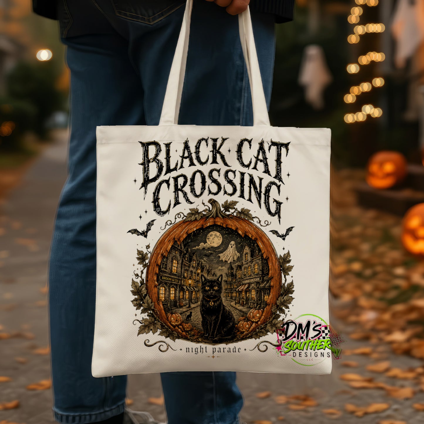 VINTAGE HALLOWEEN TOWN SPOOKY CUTE