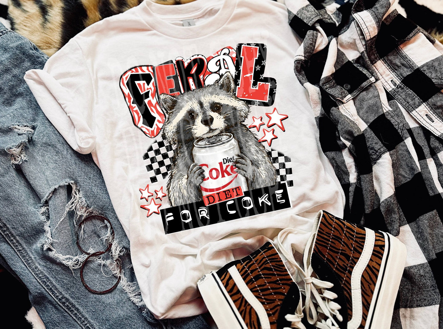 Feral Diet Cola Raccoon