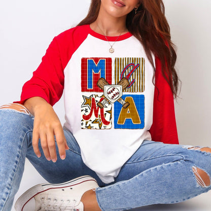 Baseball Mama Square