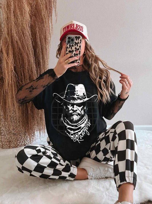 Black and White Rangers Mascot