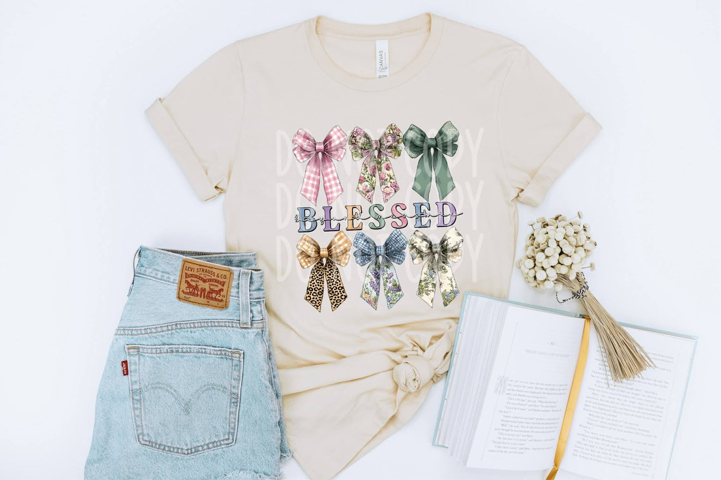 Coquette Floral Blessed