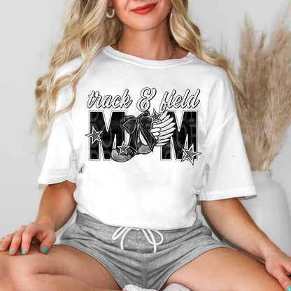 Coquette Track and Field Mom