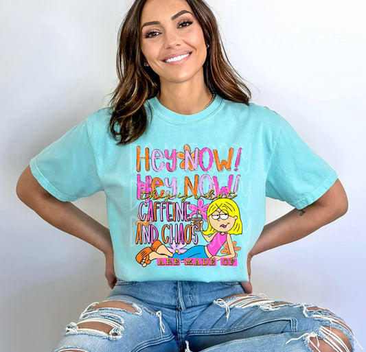 Hey Now, Hey Now Caffeine and Chaos