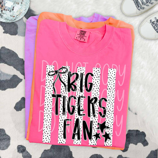 Dalmatian Dot Stripe Big Tigers Fan