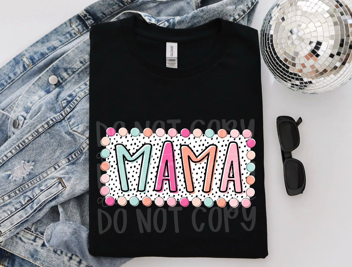 Polka/Dalmatian Dot Mama