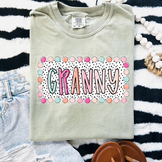 Polka/Dalmatian Dot Granny