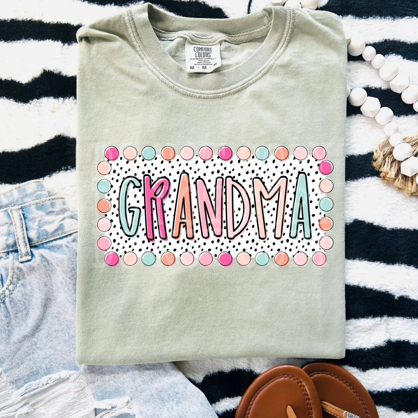 Polka/Dalmatian Dot Grandma