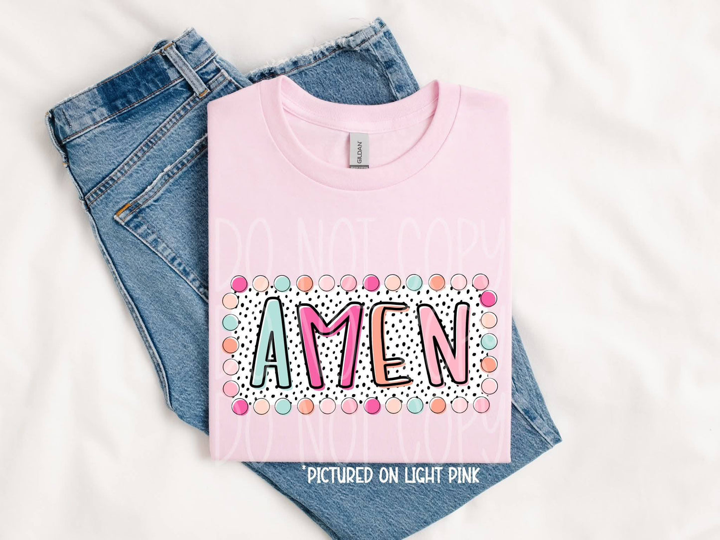 Polka/Dalmatian Dot Amen