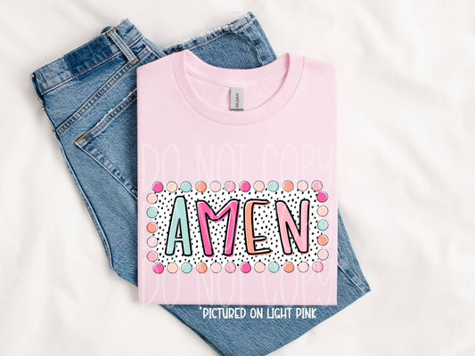 Polka/Dalmatian Dot Amen
