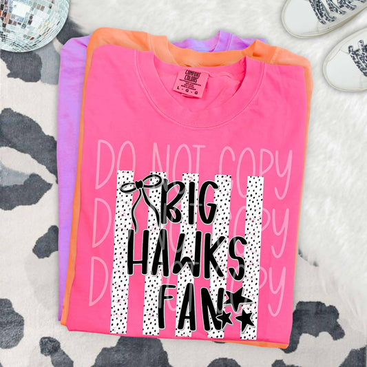 Dalmatian Dot Stripe Big Hawks Fan