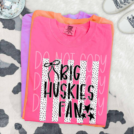 Dalmatian Dot Stripe Big Huskies Fan