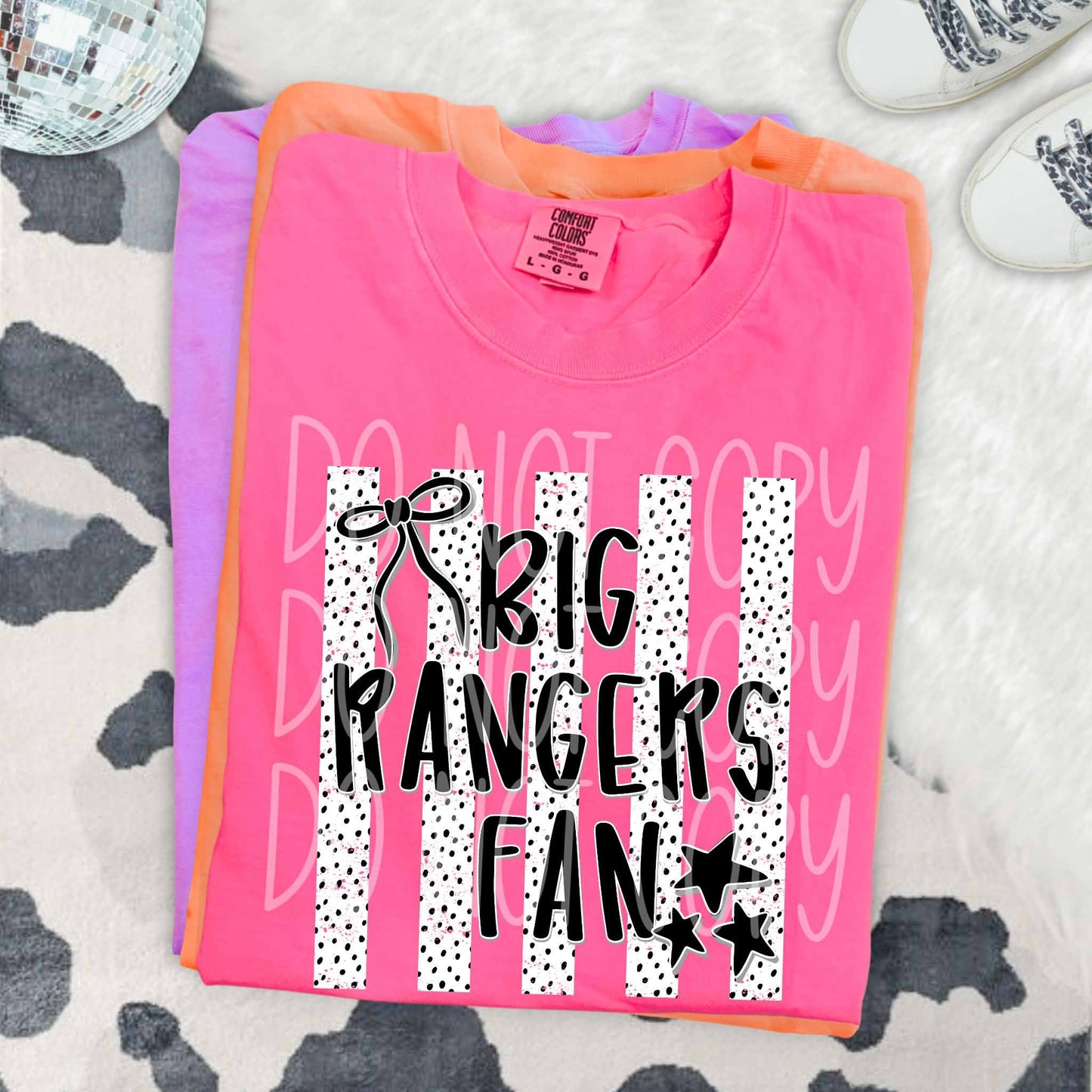 Dalmatian Dot Stripe Big Rangers Fan