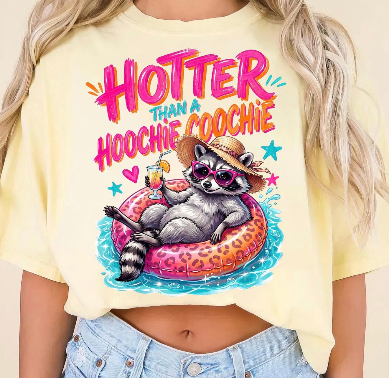 Hotter Than A - Ready to Press DTF Transfer,  Trucker Hats, Shirts & Transfers