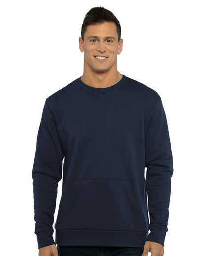 BLANK - ADULT POCKET SWEATSHIRT - CREWNECK