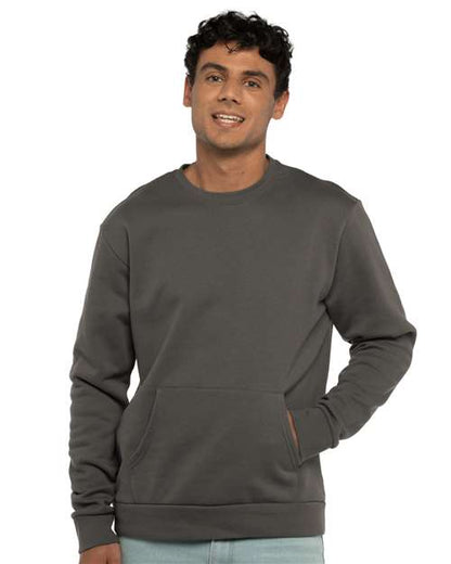 BLANK - ADULT POCKET SWEATSHIRT - CREWNECK