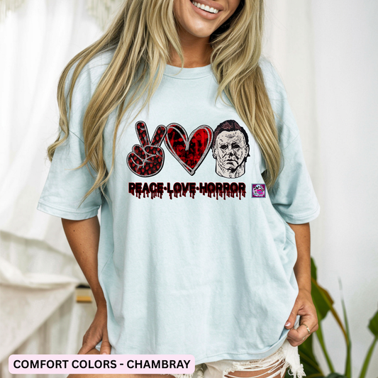 PEACE LOVE HORROR