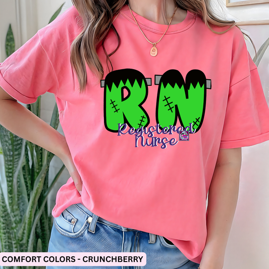 RN REGISTERED NURSE ZOMBIE