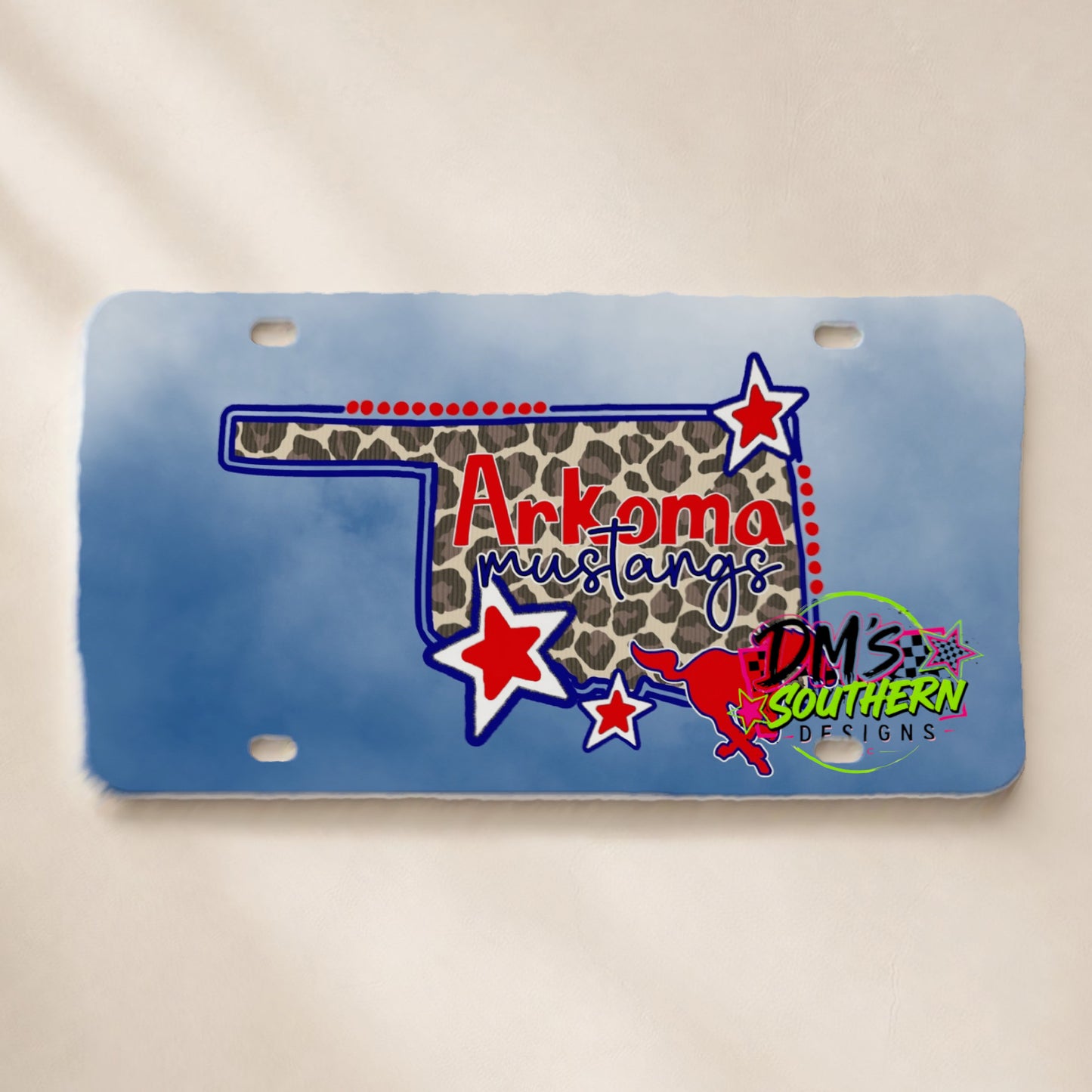ARKOMA MUSTANGS LEOPARD STATE OKLAHOMA