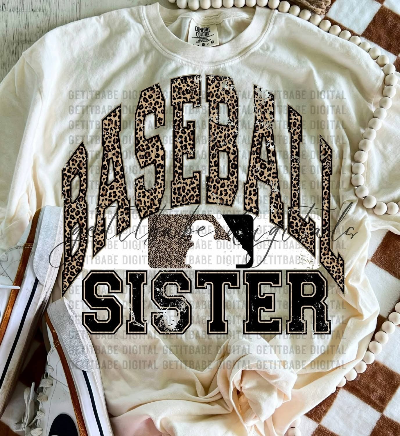 Leopard Baseball Bundle Trucker Hats, Shirts & Transfers