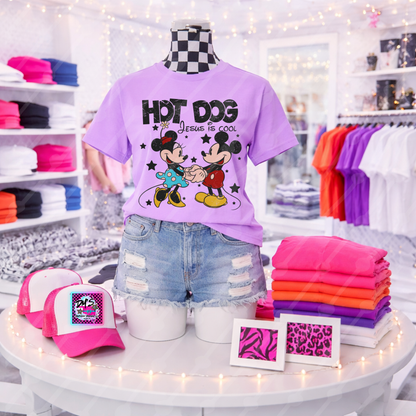 HOT DOG JESUS IS COOL DESIGNS