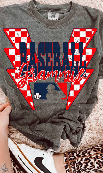 Baseball Lightning Designs