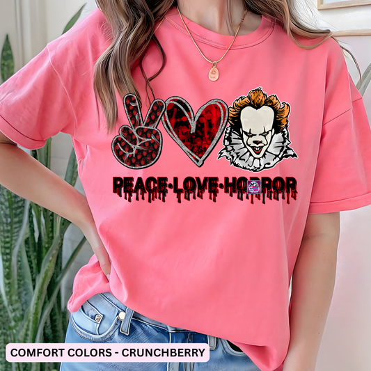 PEACE LOVE HORROR