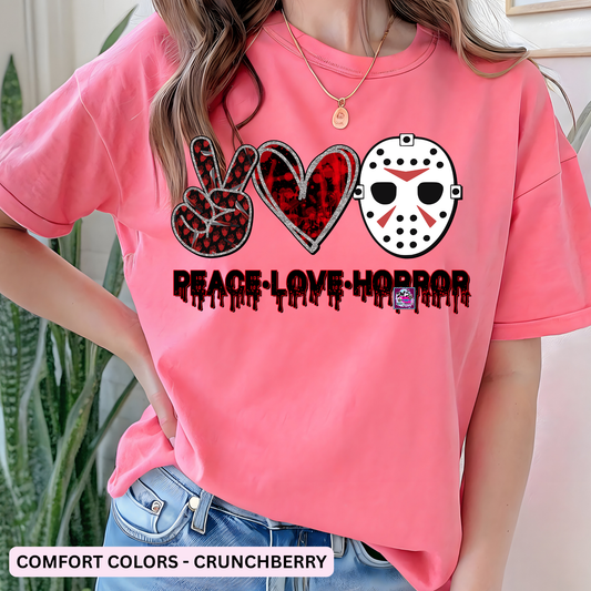 PEACE LOVE HORROR