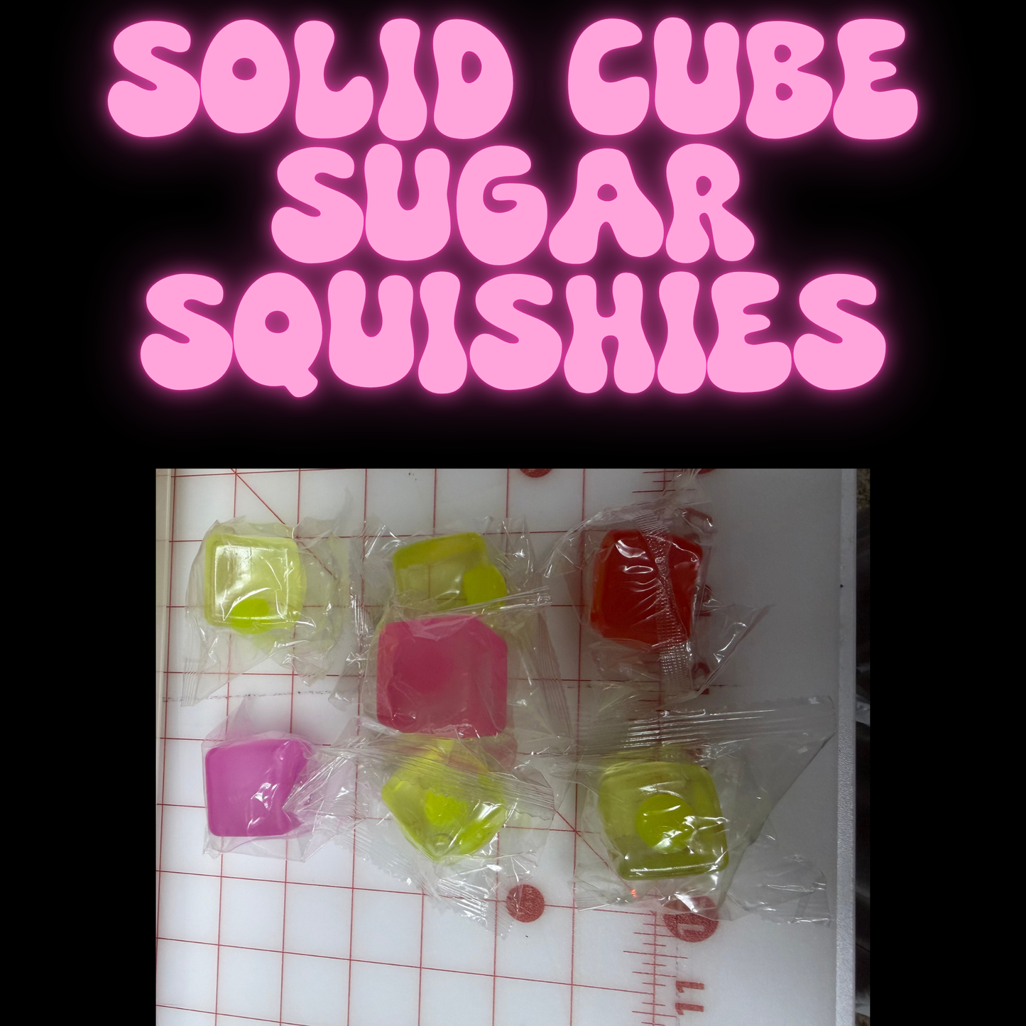 Solid Cube Squishies