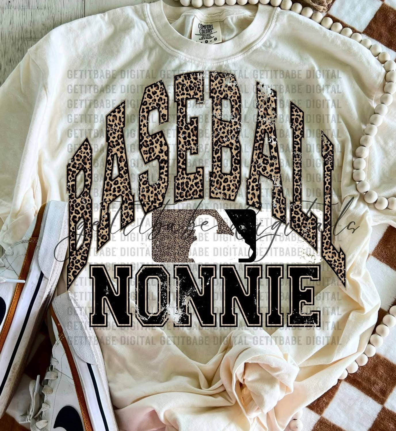 Leopard Baseball Bundle Trucker Hats, Shirts & Transfers