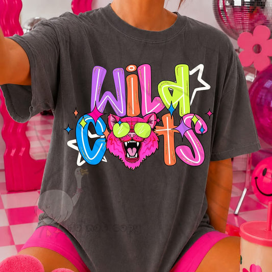 NEON WILDCATS MASCOT