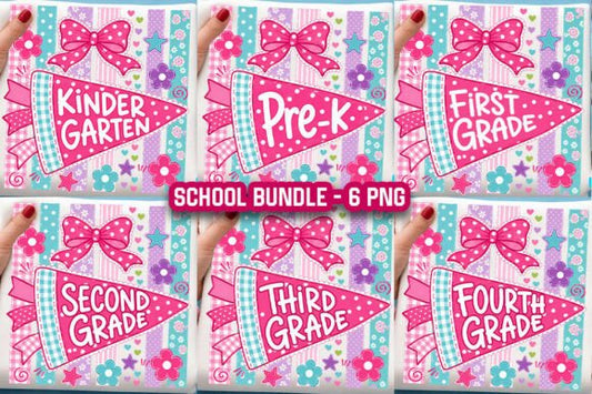 CUTE BOW PENDANT- FIRST DAY OF SCHOOL - BACK TO SCHOOL