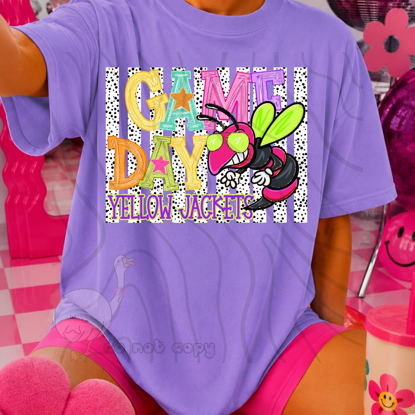 NEON MASCOT BUNDLE GAME DAY