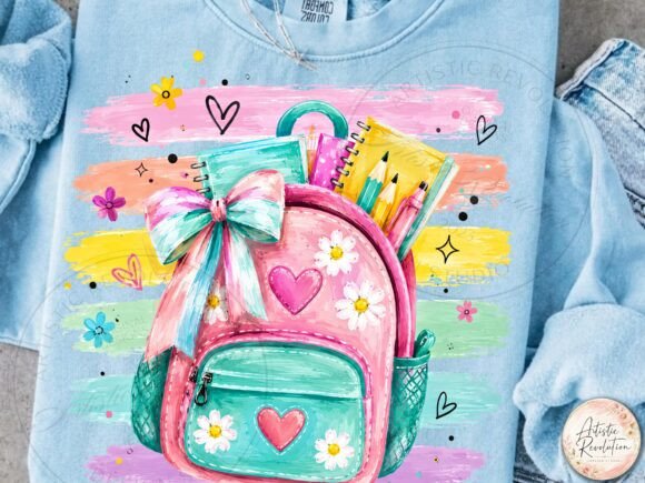 FLORAL HEART BACKPACK