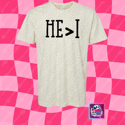 HE > I