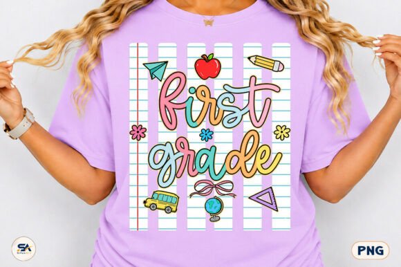 STRIPED - FIRST DAY OF SCHOOL - BACK TO SCHOOL