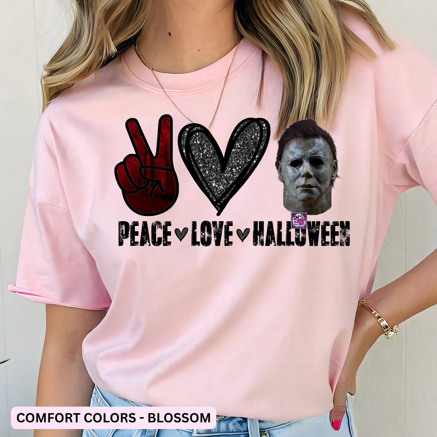 PEACE LOVE HALLOWEEN
