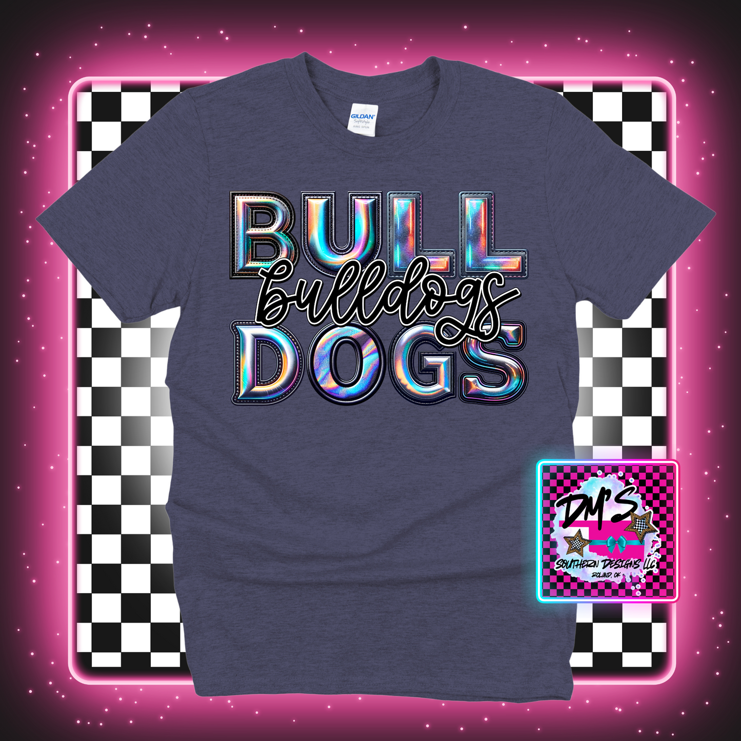 BULLDOGS HOLOGRAPHIC MASCOT