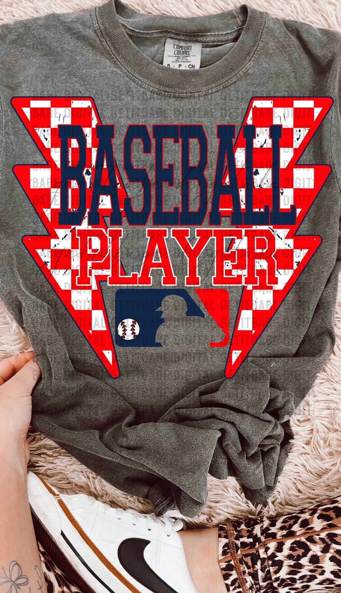 Baseball Lightning Designs